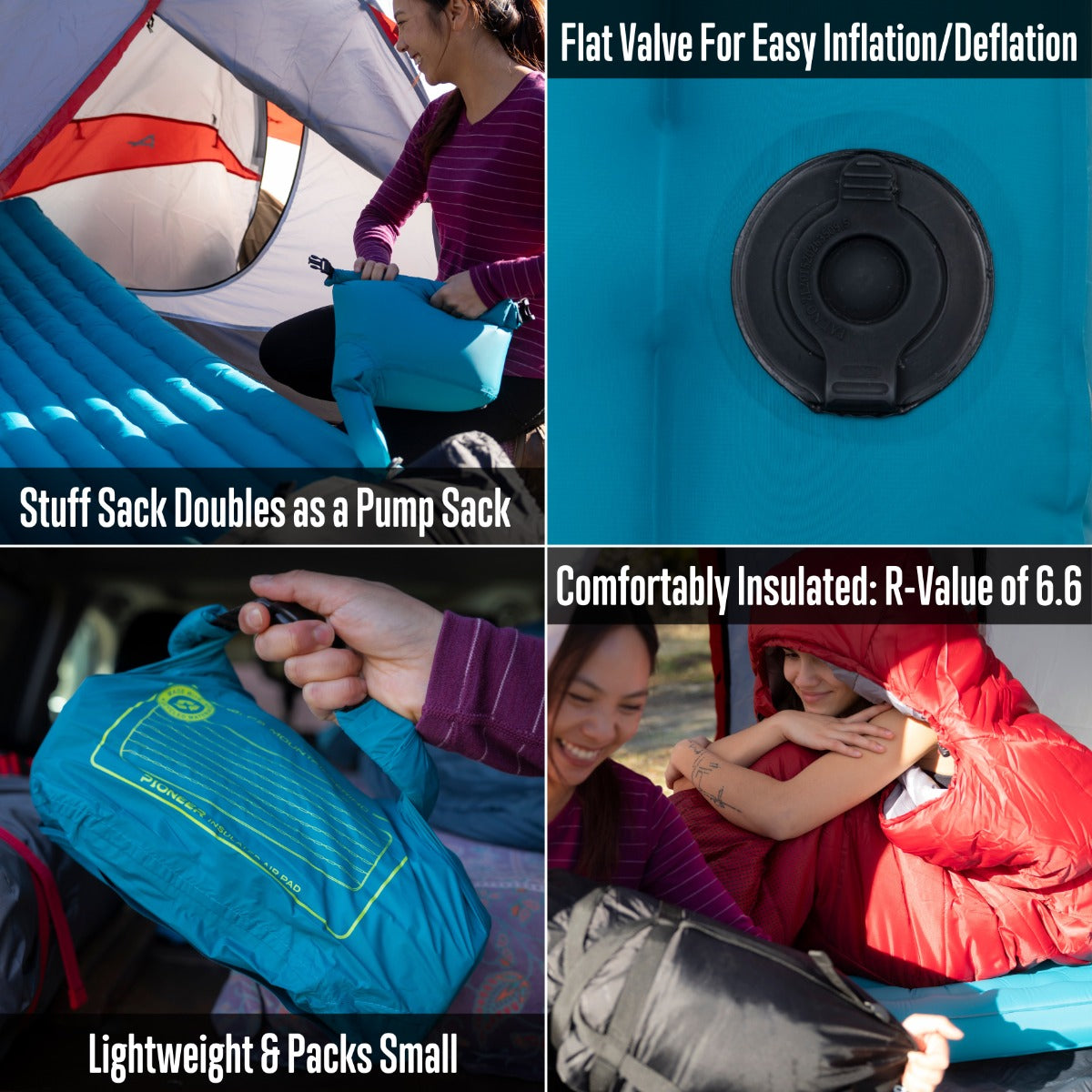 Pioneer Insulated Sleeping Pad (R-6.6)