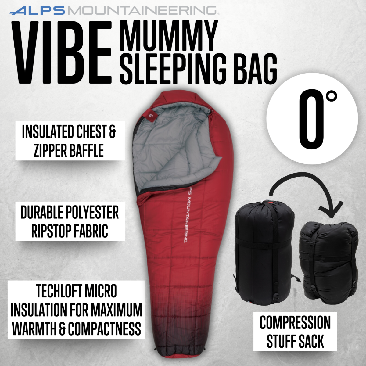 Vibe 0° Sleeping Bag